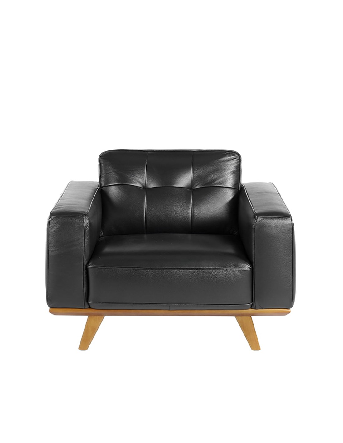 Sillón Chester piel negro