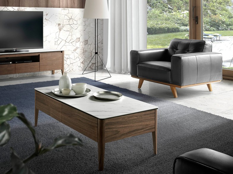 Sillón Chester piel negro