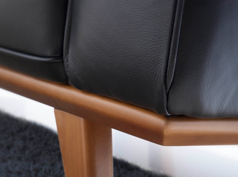 Sillón Chester piel negro