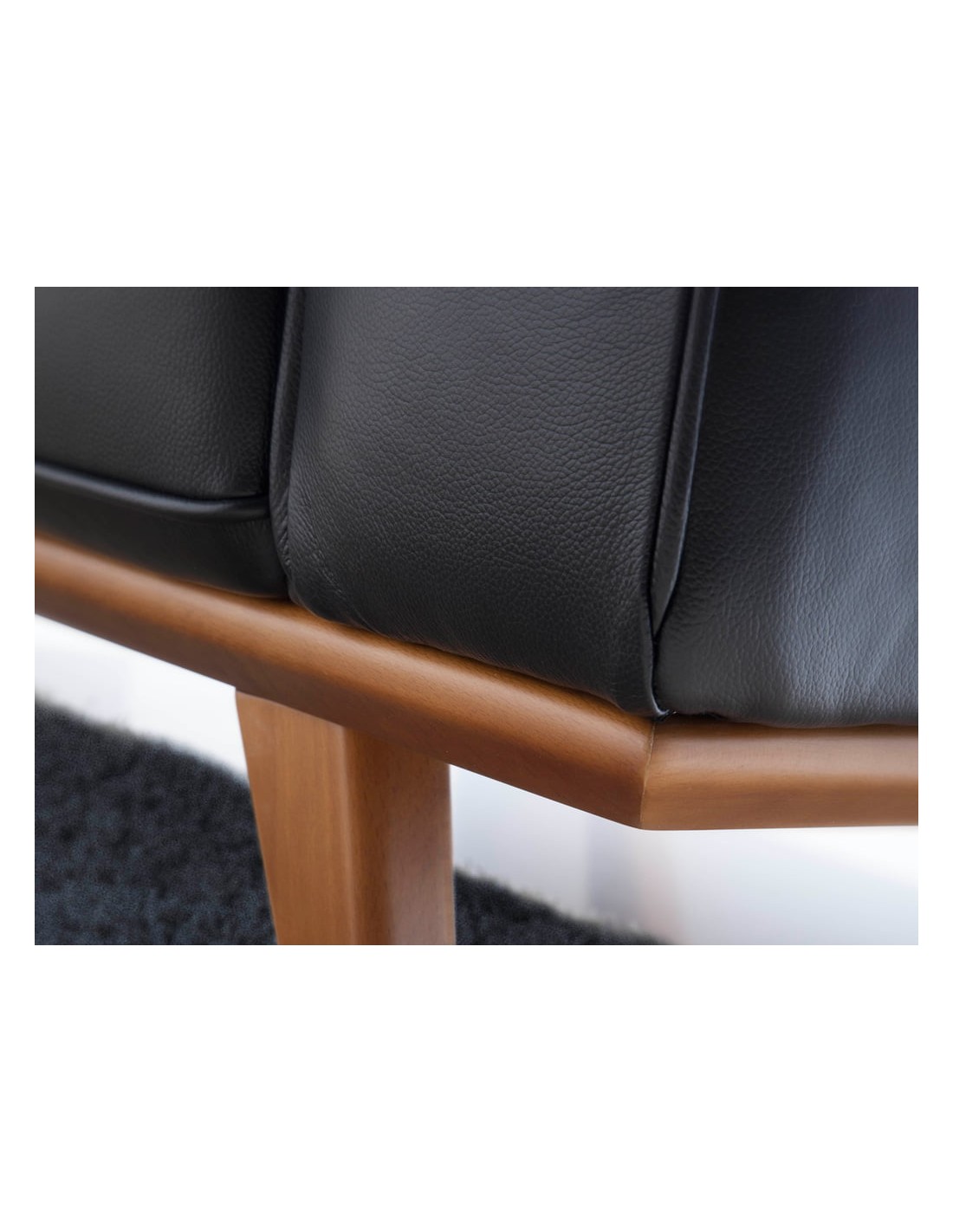 Sillón Chester piel negro