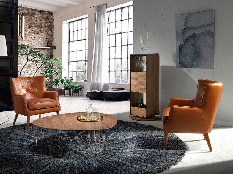 Sillón Chester piel marrón