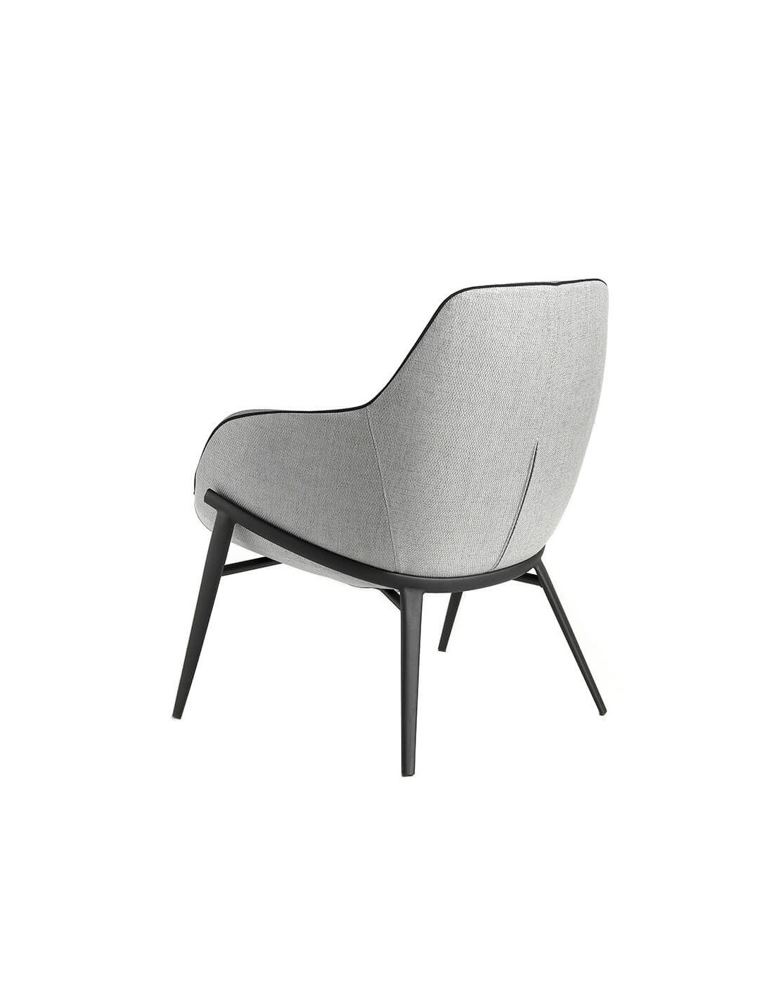 Sillón tela gris