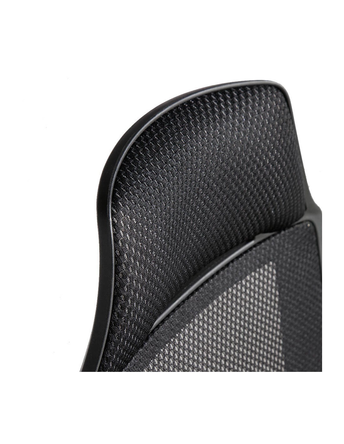 Silla oficina giratoria tela negra