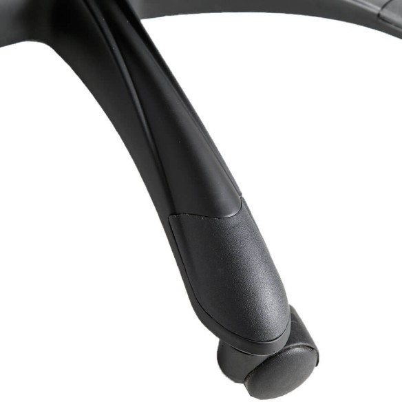 Silla oficina giratoria tela negra