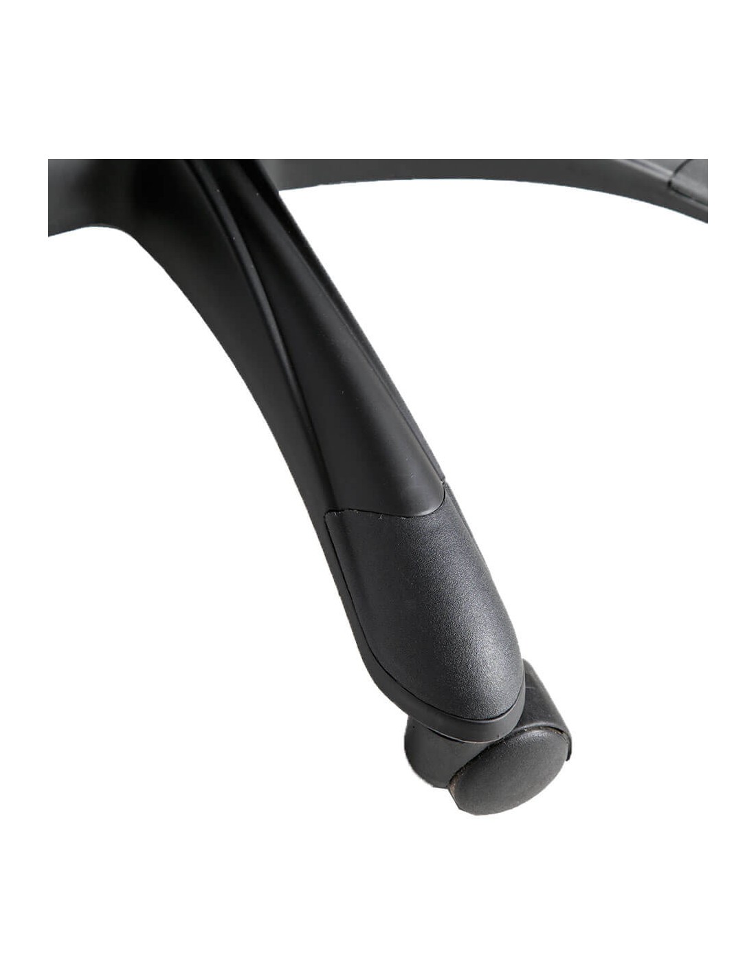 Silla oficina giratoria tela negra