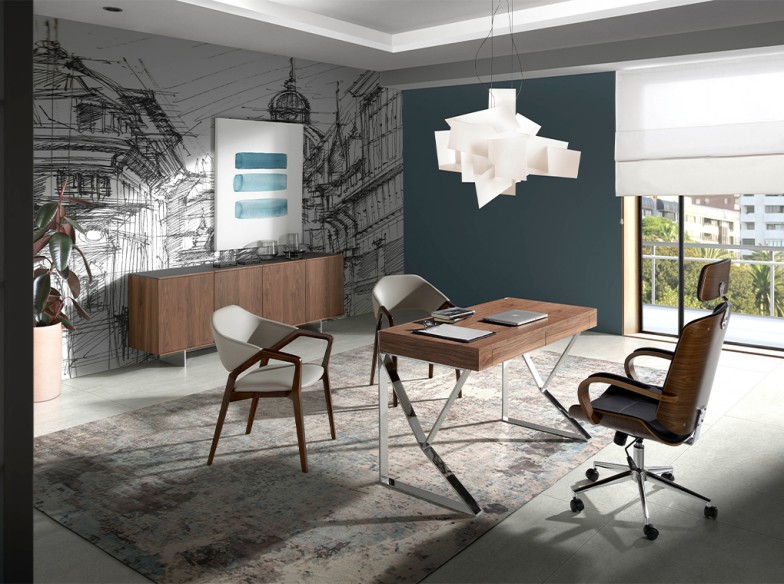 Silla polipiel visón