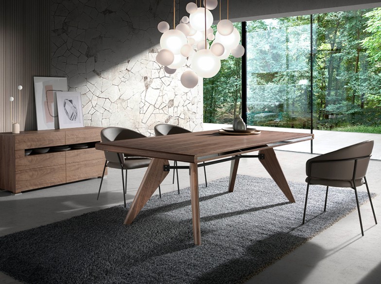 Silla polipiel visón oscuro