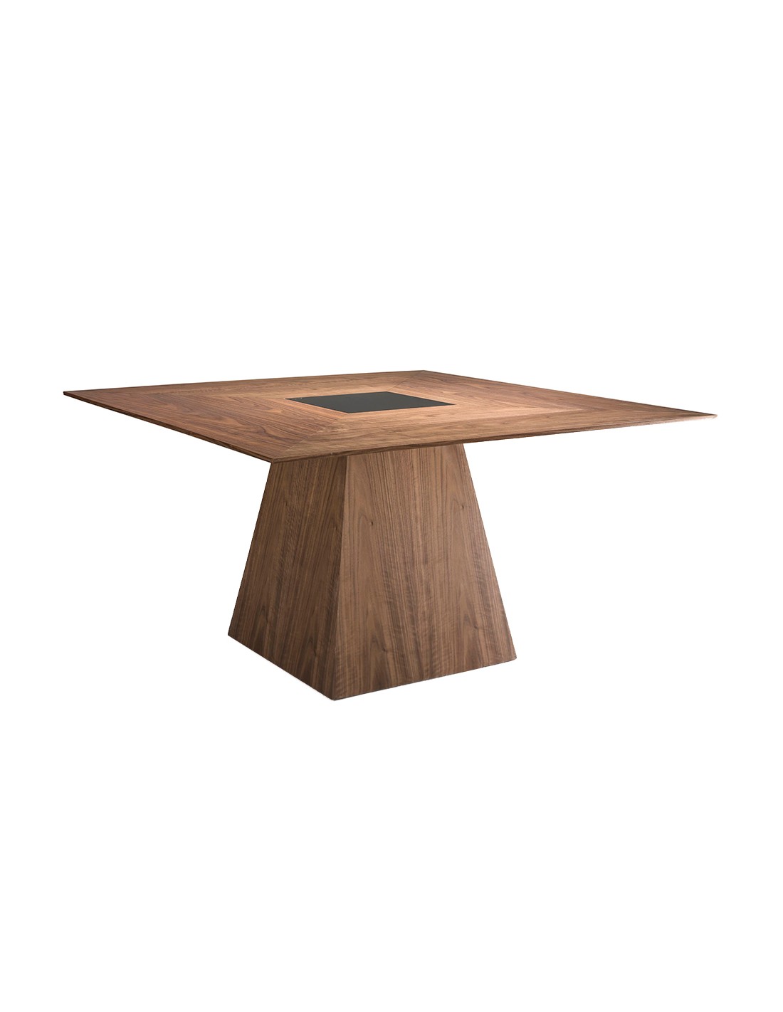 Mesa comedor cuadrada nogal