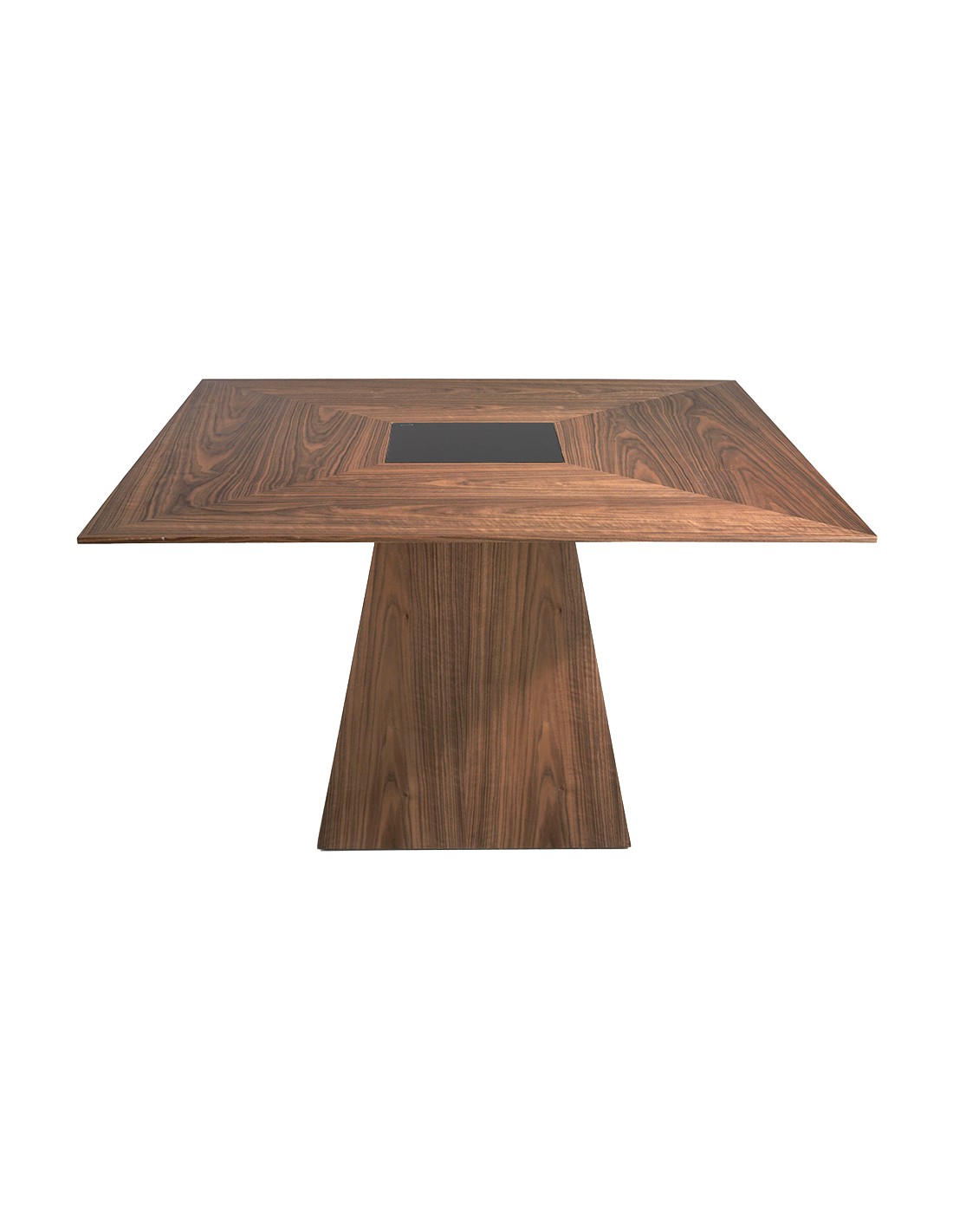 Mesa comedor cuadrada nogal