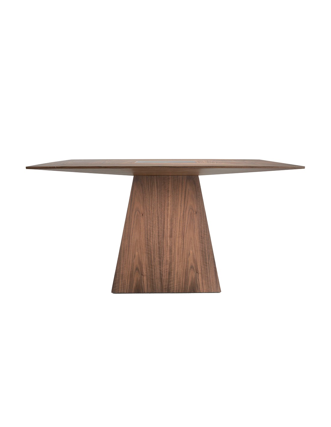 Mesa comedor cuadrada nogal