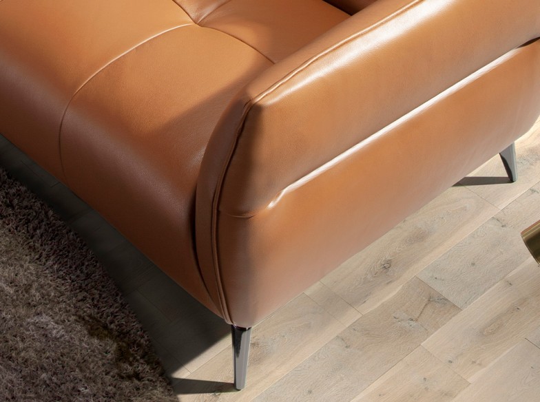 Sofá Chester 3 plazas piel marrón