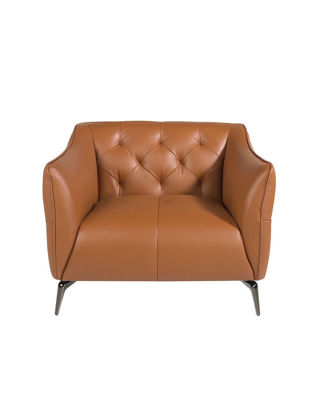 Sillón Chester piel marrón