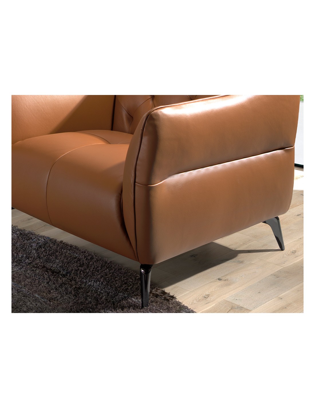 Sillón Chester piel marrón