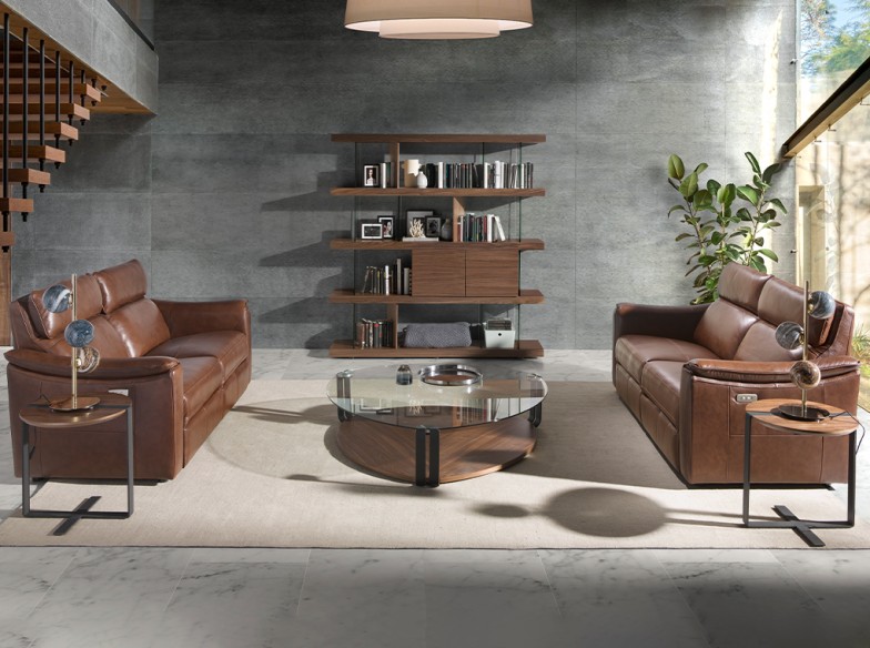 Lámpara de sobremesa en acero inoxidable