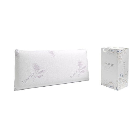 Almohada viscoelástica y perfume lavanda