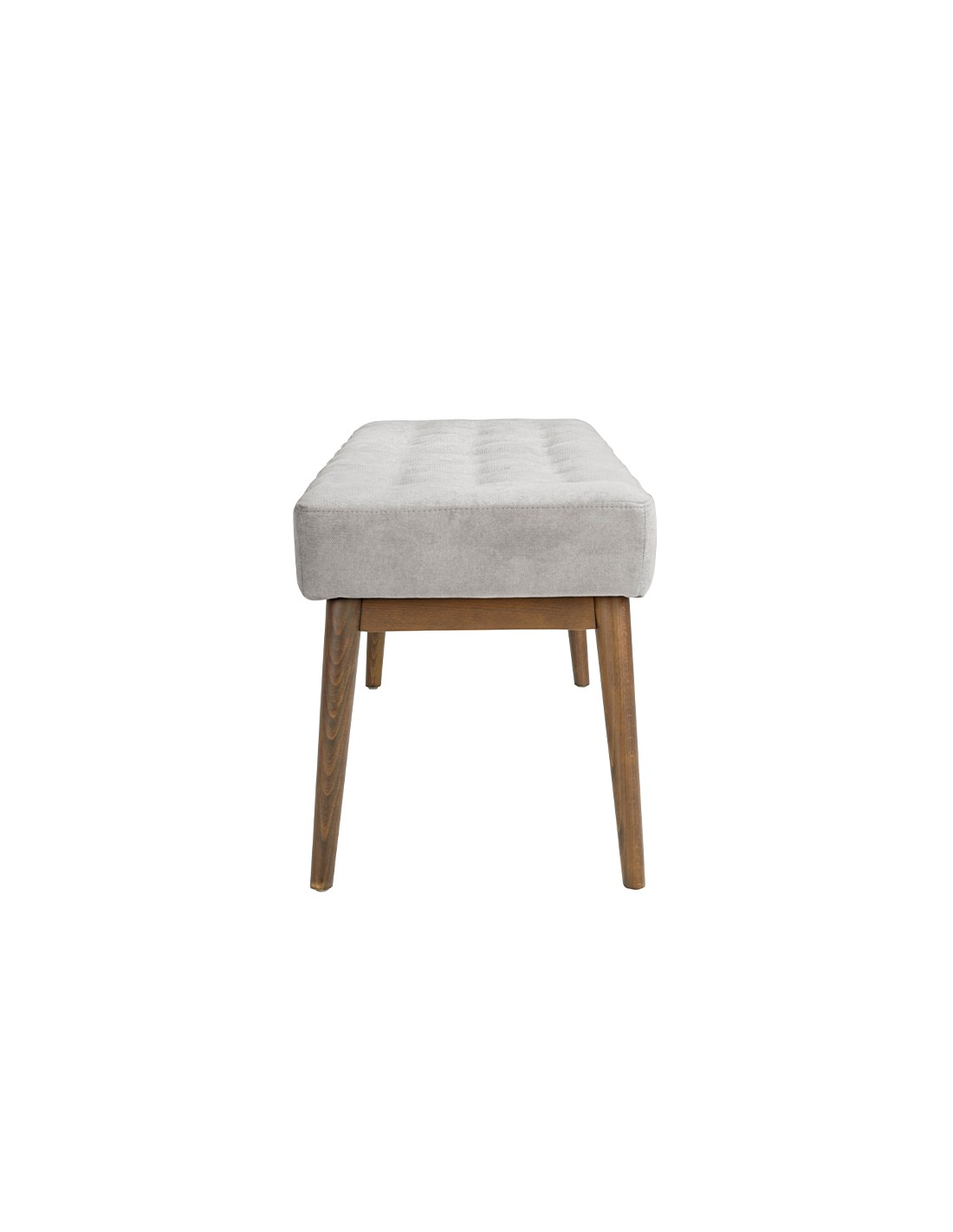 Banqueta tela gris oscuro