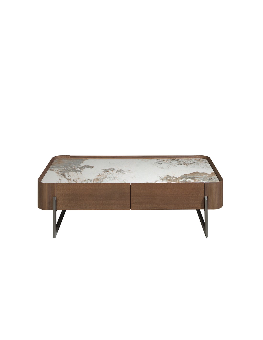 Mesa centro rectangular mármol porcelánico,...