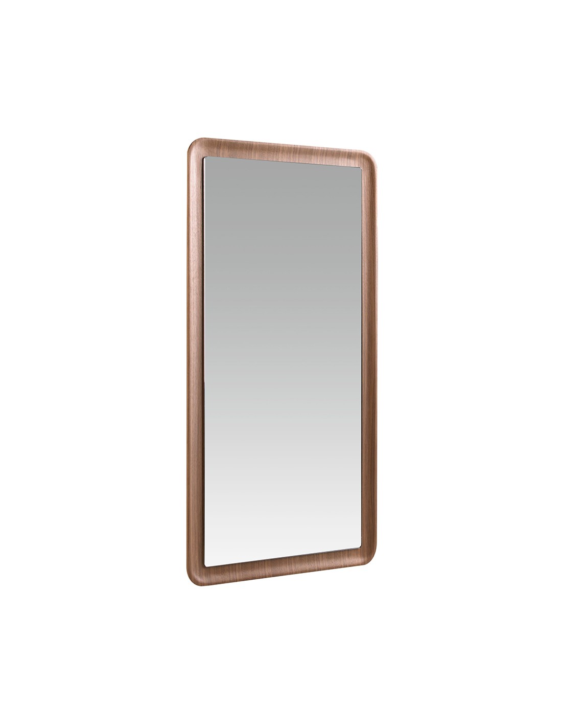 Espejo pared rectangular nogal