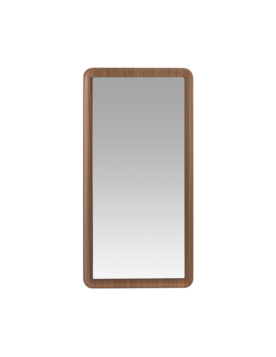 Espejo pared rectangular nogal