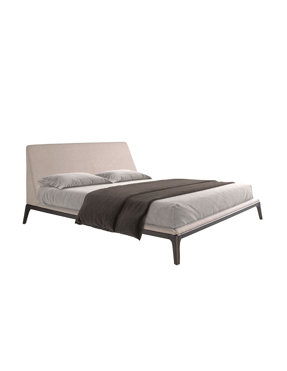Cama tela color gris