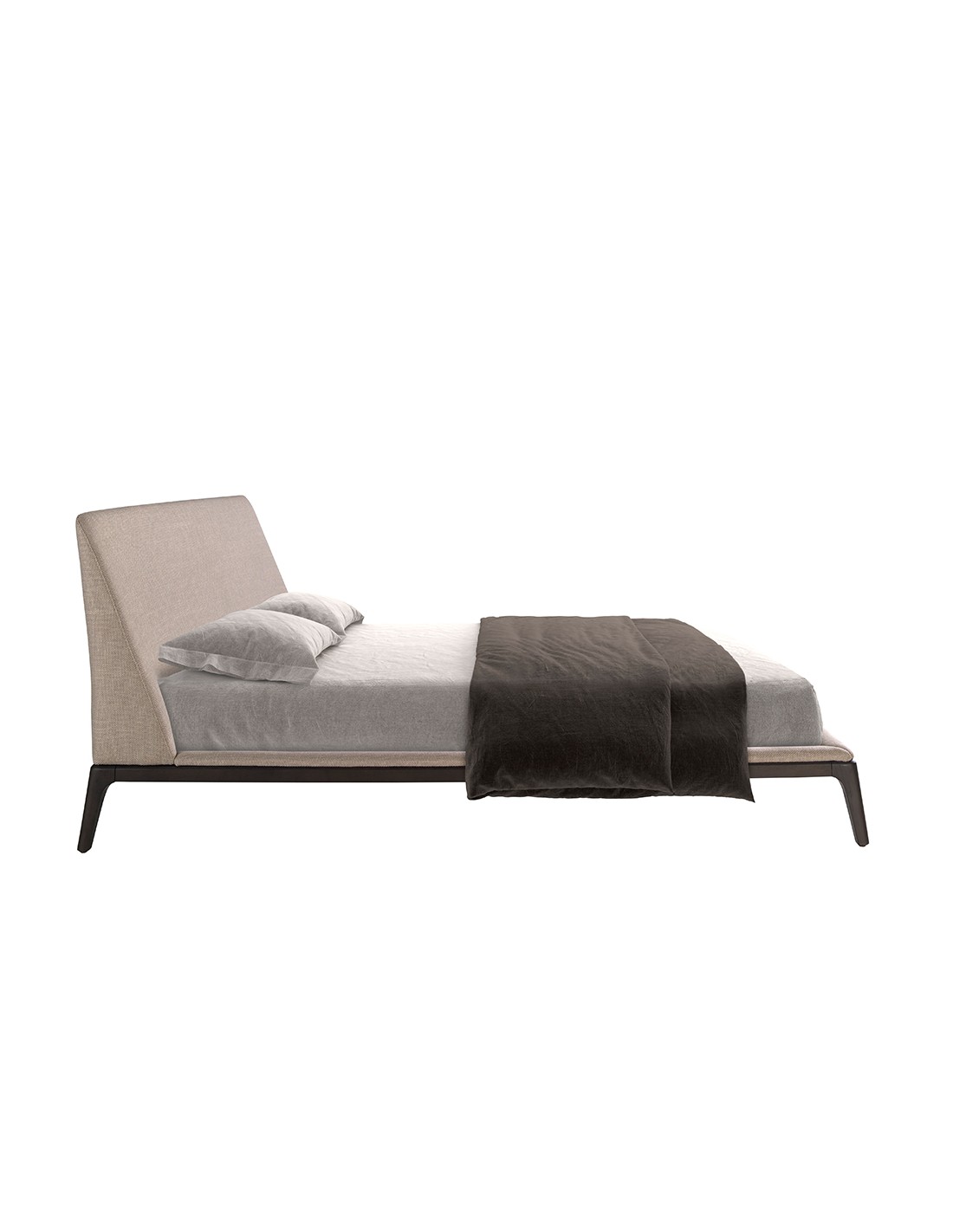 Cama tela color gris