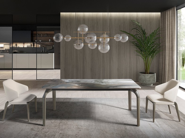 Silla polipiel crema