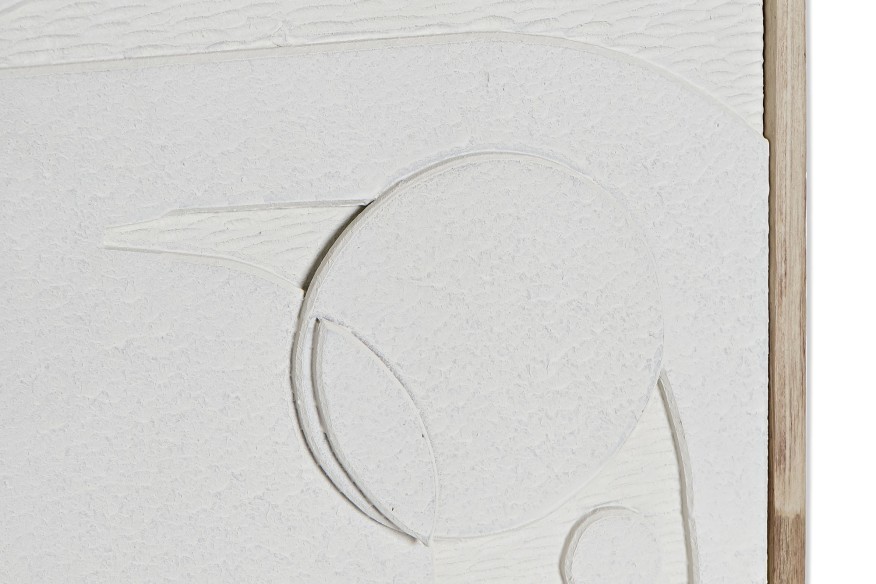 Set 2 cuadros relieve efecto microcemento Peiró