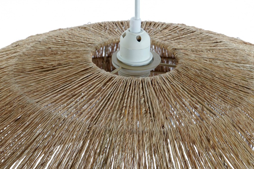 Lampara techo yute Cúpula