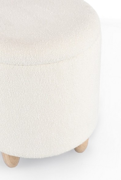 Taburete blanco Sena