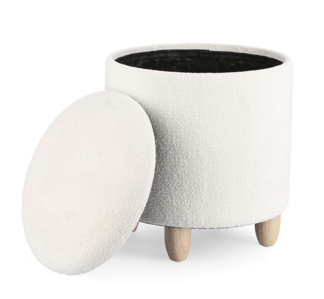 Taburete blanco Sena