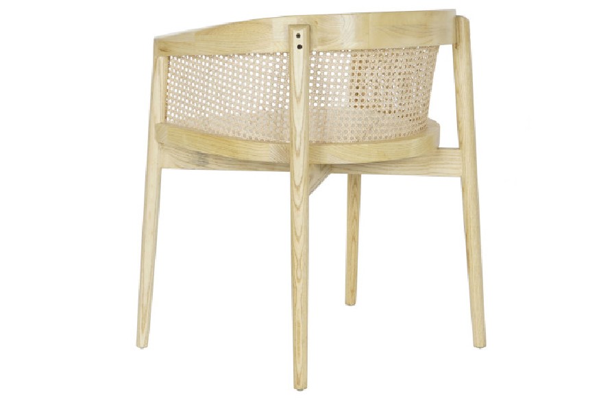 Silla ratán rejilla Bruni