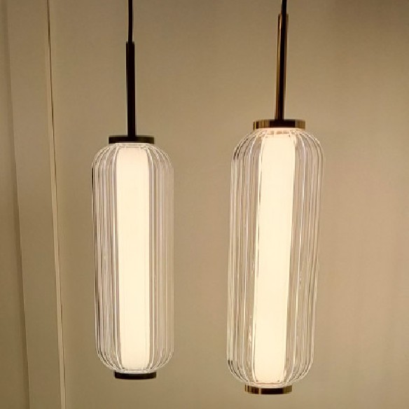 Lámpara colgante metal negro Elma AROMAS