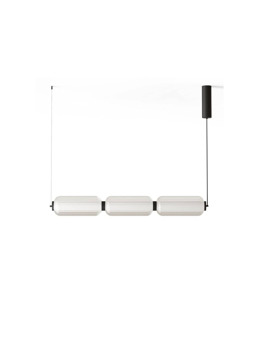 Lámpara metal negro Elma AROMAS