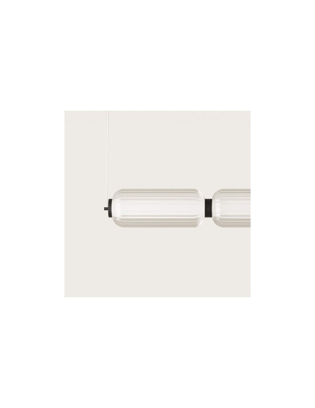 Lámpara metal negro Elma AROMAS