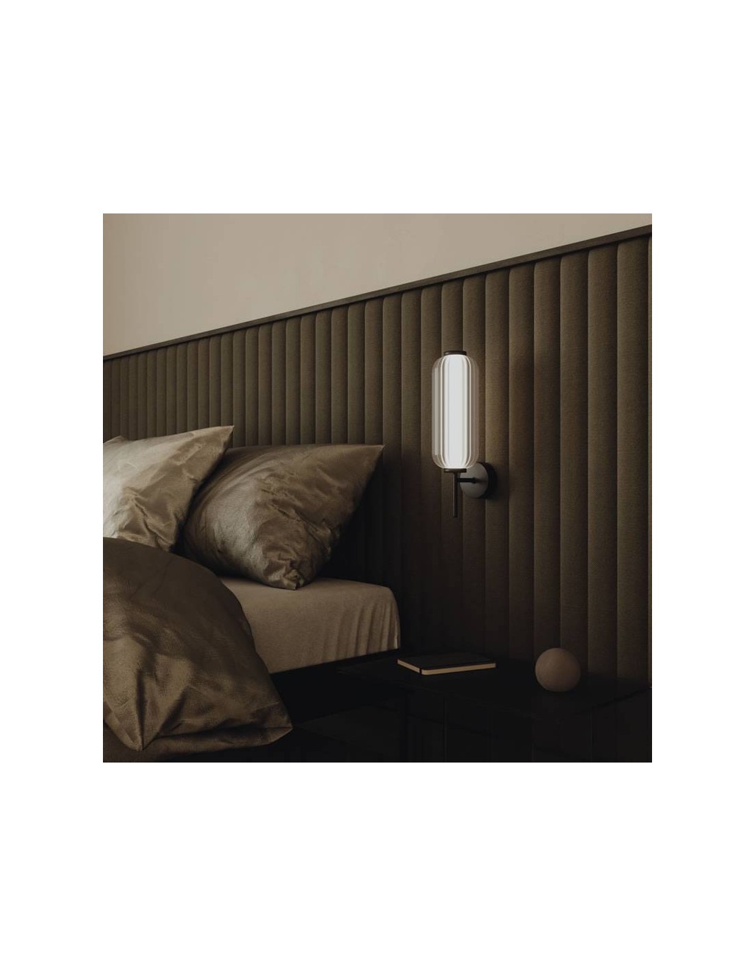 Aplique metal negro mate Elma AROMAS