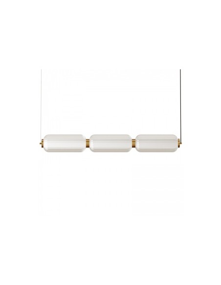 Lámpara metal dorado mate Elma AROMAS