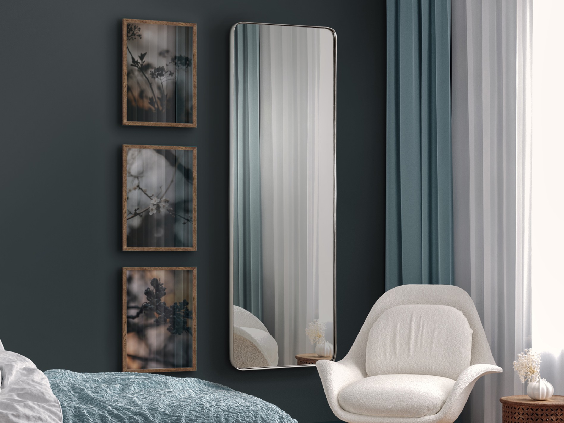 ORIO-ESPEJO RECT 65X180 PLATA