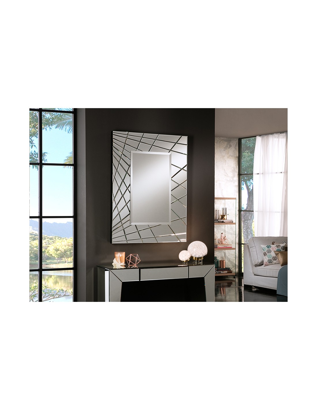 ·FUSION· RECTANGULAR MIRROR 110x80