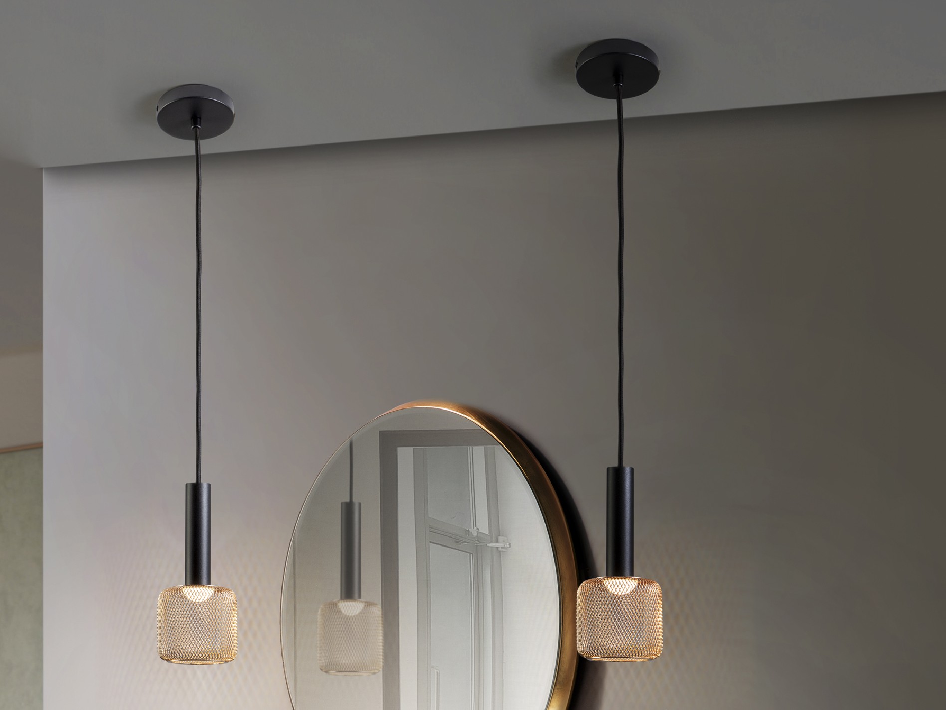 LAMPARA 1L ·SINCRO· NEGRO/ORO