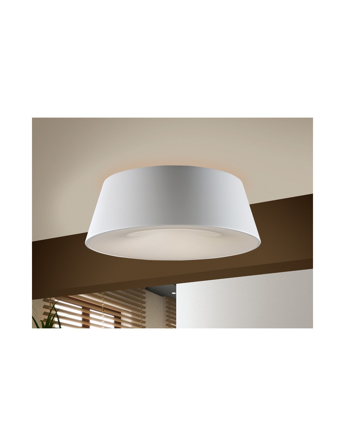 PLAFON 4L·ZONE·BLANCO