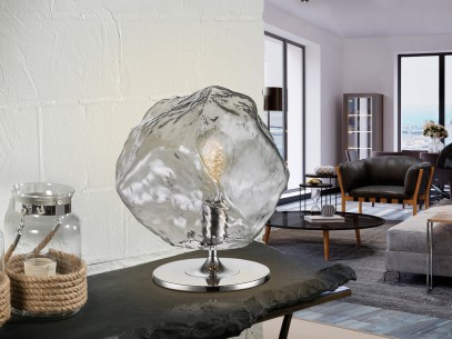 ·PETRA· TABLE LAMP 1L., CHROME, E27