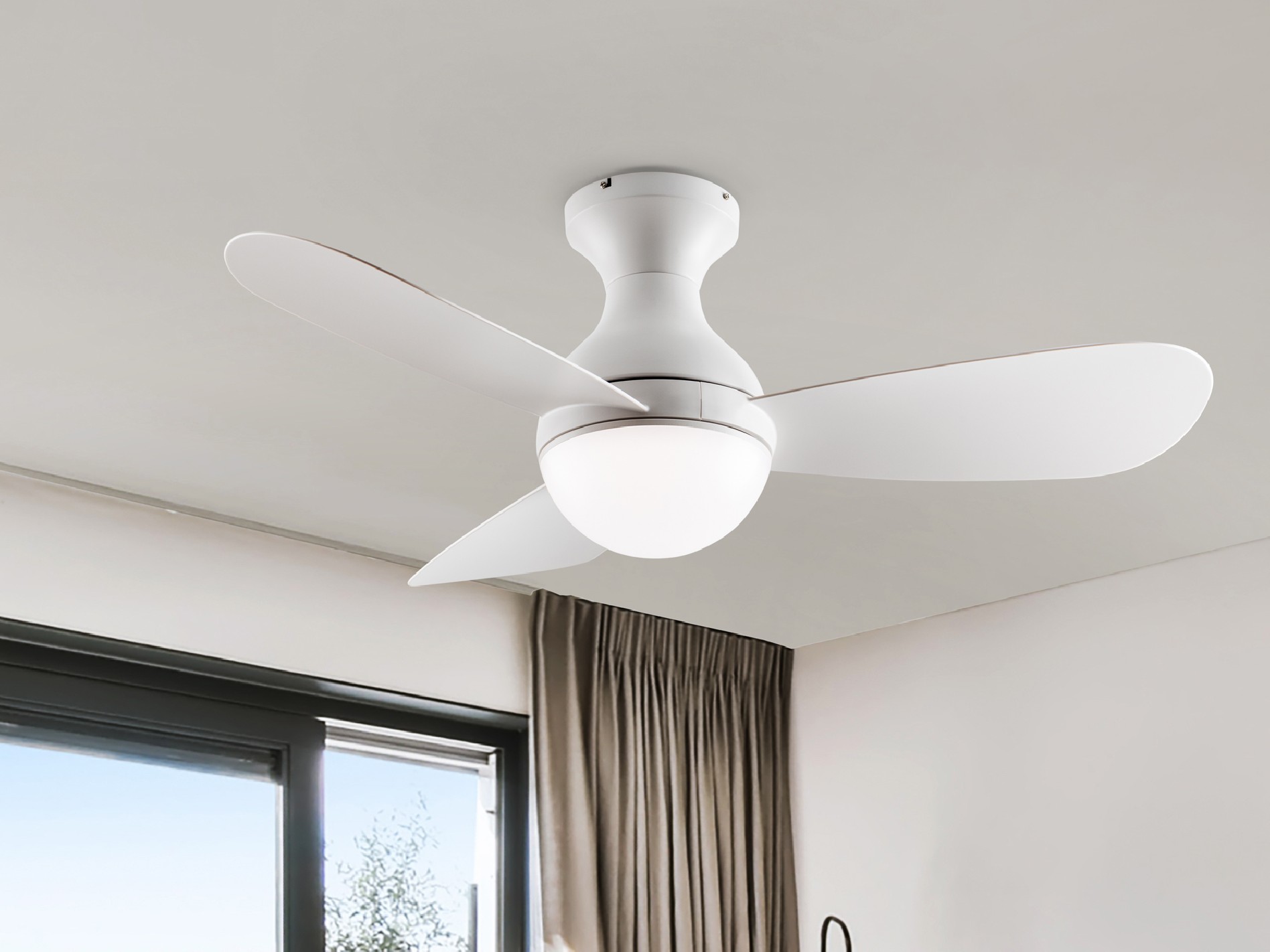 VITO- VENTILADOR BLANCO D117