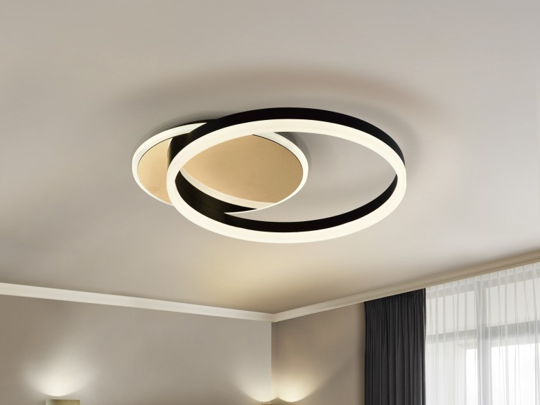 ·ORIEL· CEILING LAMP GOLD/BLACK