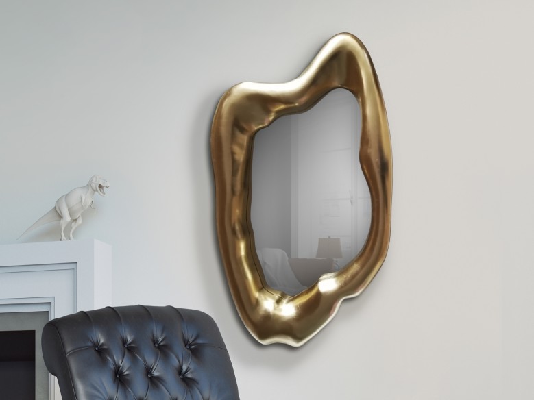 ·CAOS· MIRROR, GOLD LEAF