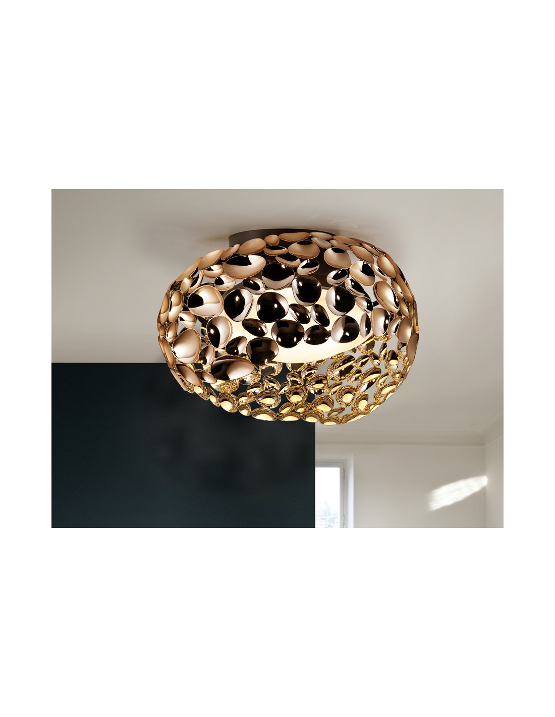 ·NARISA· CEILING LAMP Ø47, ROSE GOLD