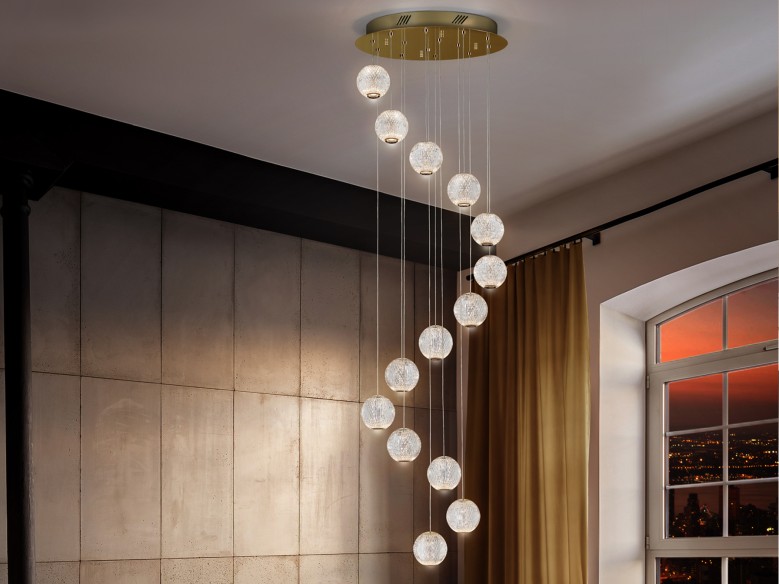 AUSTRAL - LED LAMP 14L GOLD Ø50