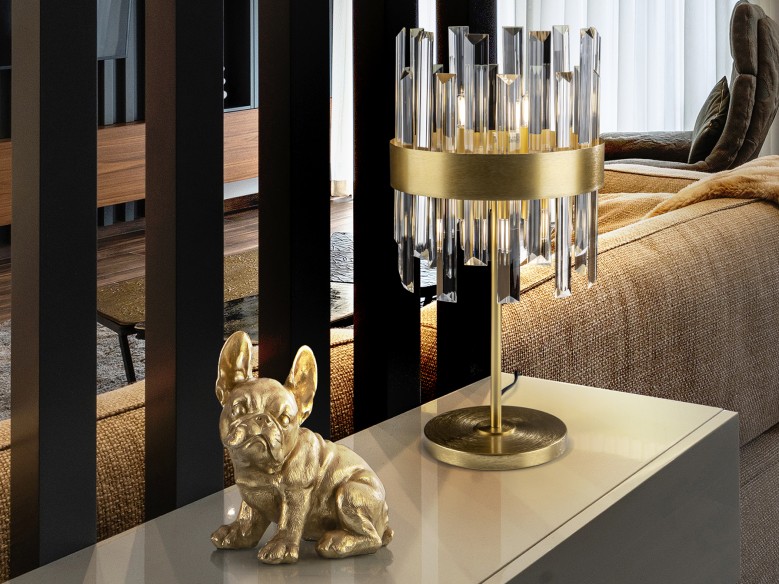 ·GRACE· TABLE LAMP 6L., GOLDEN