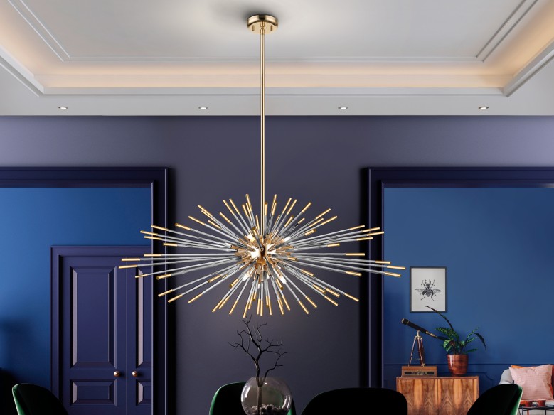 ·EVASION· LAMP, 9L., GOLD