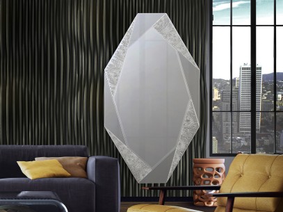 ·LAVERNA· LARGE MIRROR, SILVER