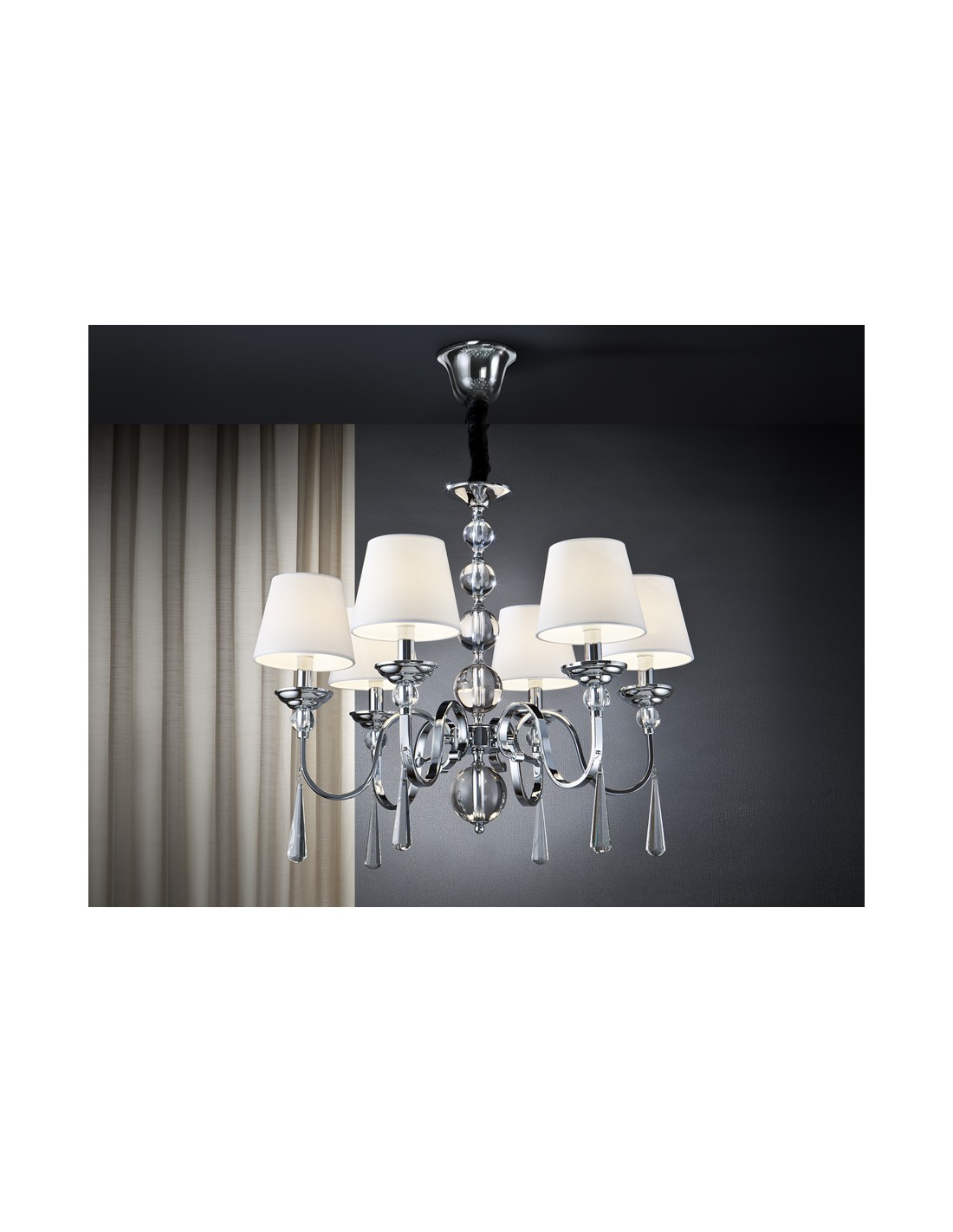 ·MERCURY II· METAL LAMP, 6L.